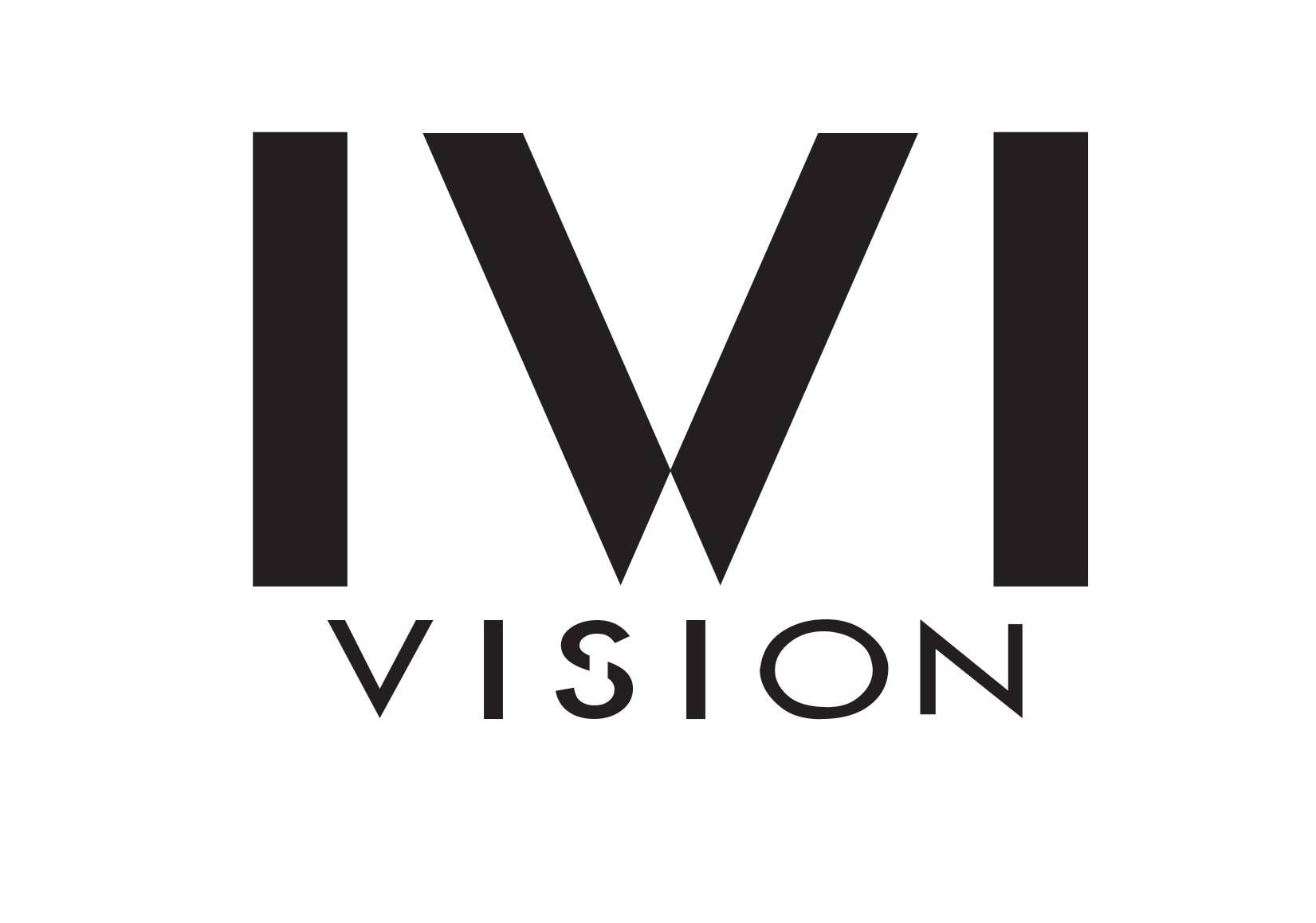 Logo with a large black W above the word VISION, forming the brand mark.