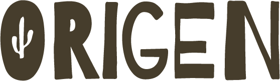 Logo reading ORIGEN with a leaf motif inside the letter O.