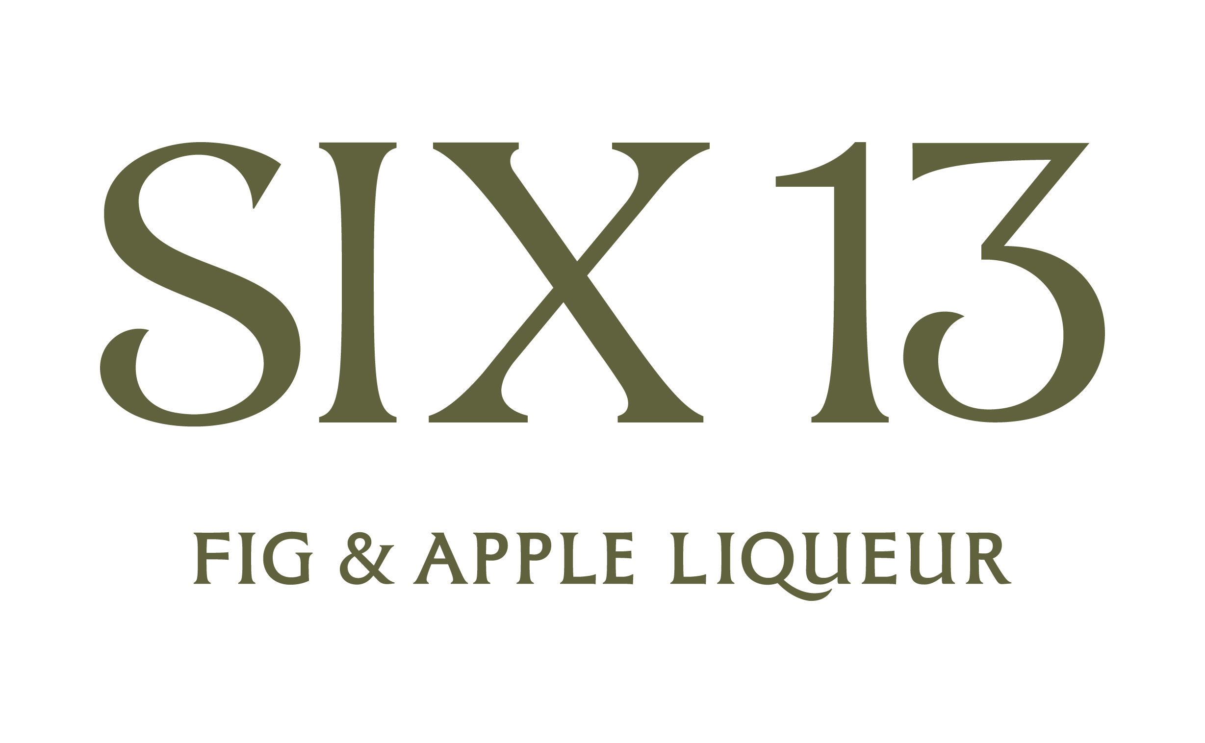 Brand logo reading 'SIX3' with subtitle 'FIG & APPLE LIQUEUR'